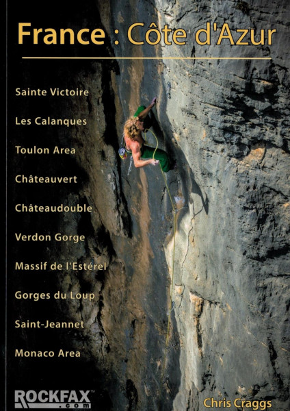 climbing guidebook Cote d Azur