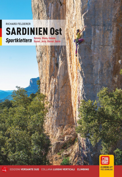 climbing guidebook Sardinia East