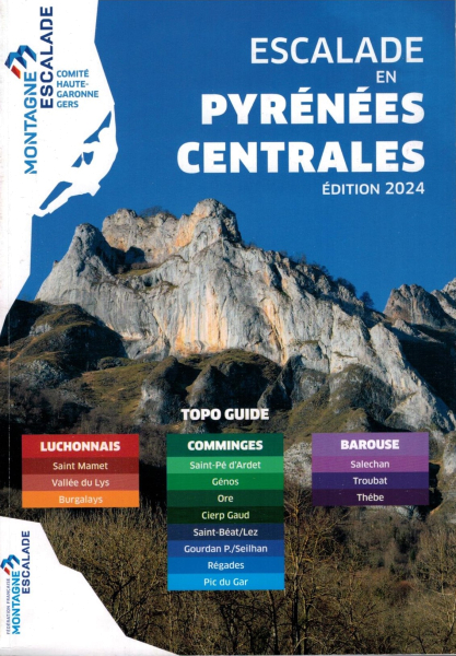 climbing guidebook Escalade en Pyrénées Centrales