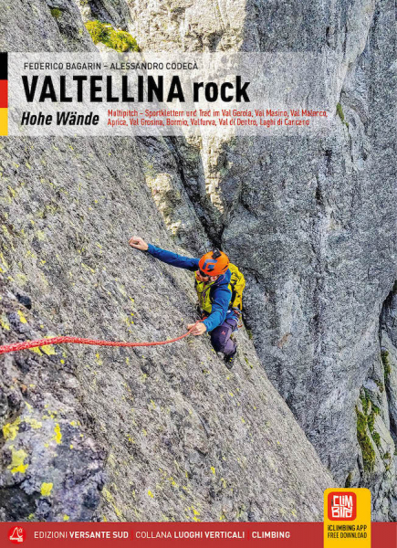 Climbing Guidebook VALTELLINA ROCK Hohe Wände