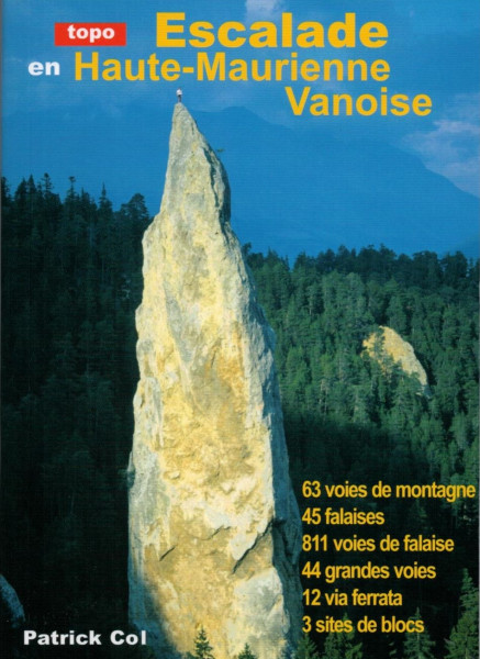 climbing guidebook Topo Escalade en Haute-Maurienne Vanoise