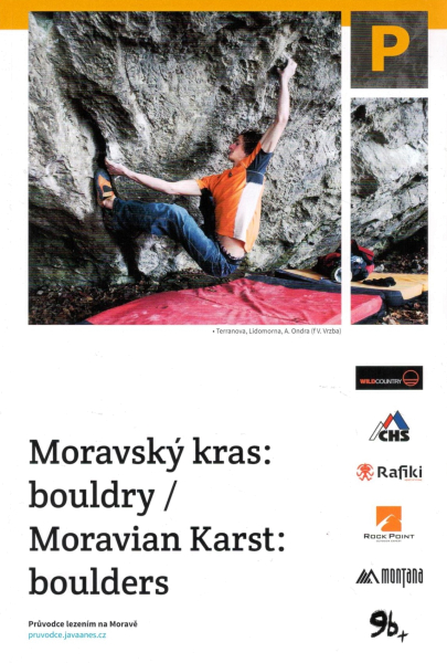 bouldering guidebook Moravian Karst:boulders